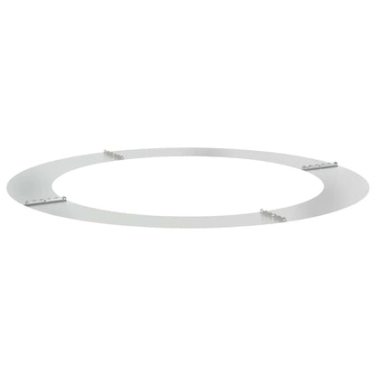 Adecuado Para Anillos De Árbol Plano 5 Uds. Plateado Ø90/120 Cm_3
