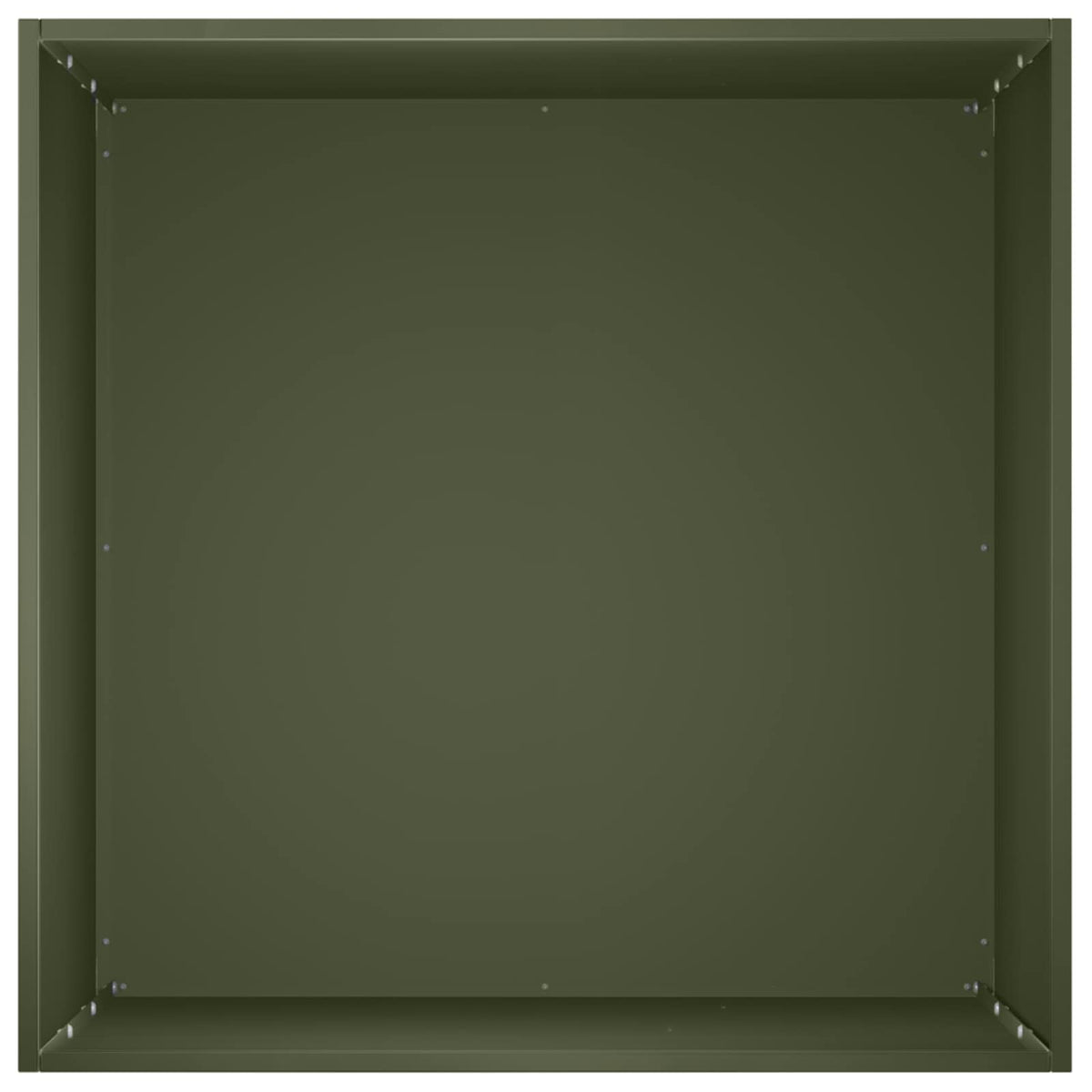 Macetero De Jardín Verde Oliva 40 X 40 X 75 Cm_3