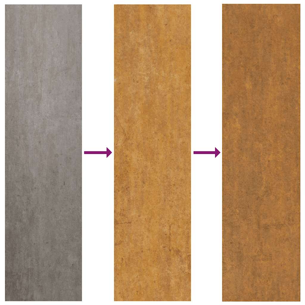 Jardinera Elevada 291x50x36 Cm De Acero Corten_5