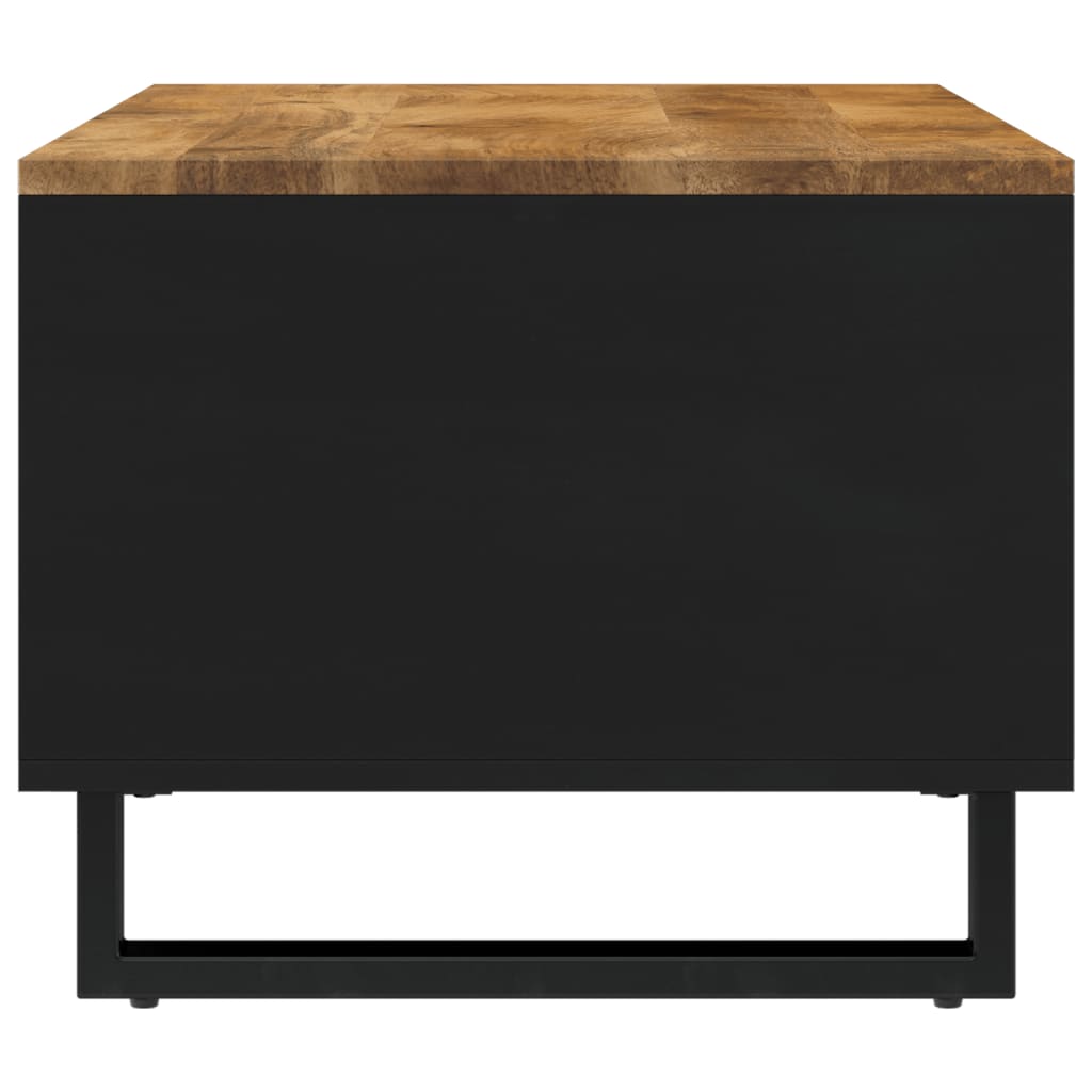 Mesa De Centro De Madera Maciza Mango 60x50x40 Cm_2