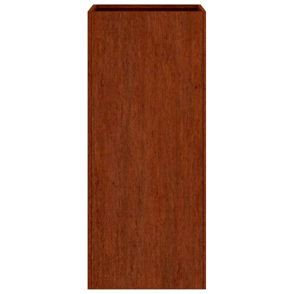 Jardinera De Acero Corten 32x29x75 Cm_5