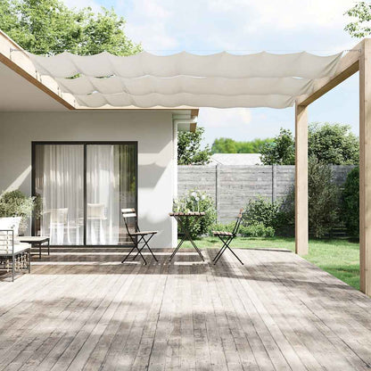 Vidaxl Toldo Vertical Blanco 100x800 Cm Tela Oxford_1