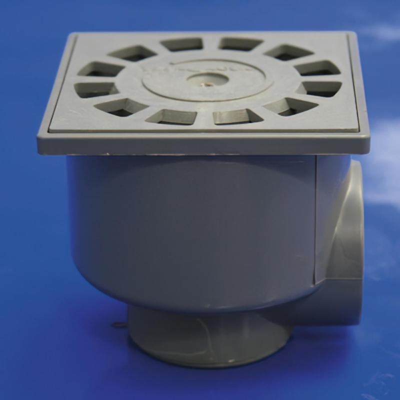 Sumidero Sifónico Pvc T-87  10x10  50-40 V-h