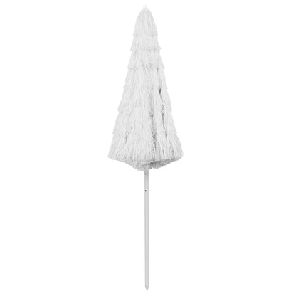 Sombrilla De Playa Hawaii Blanco 300 Cm_0