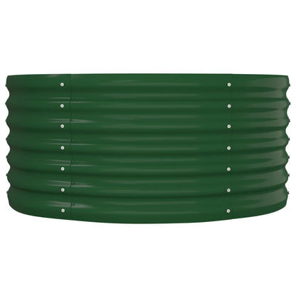 Jardinera Arriate Acero Galvanizado Verde 152x80x36 Cm_3