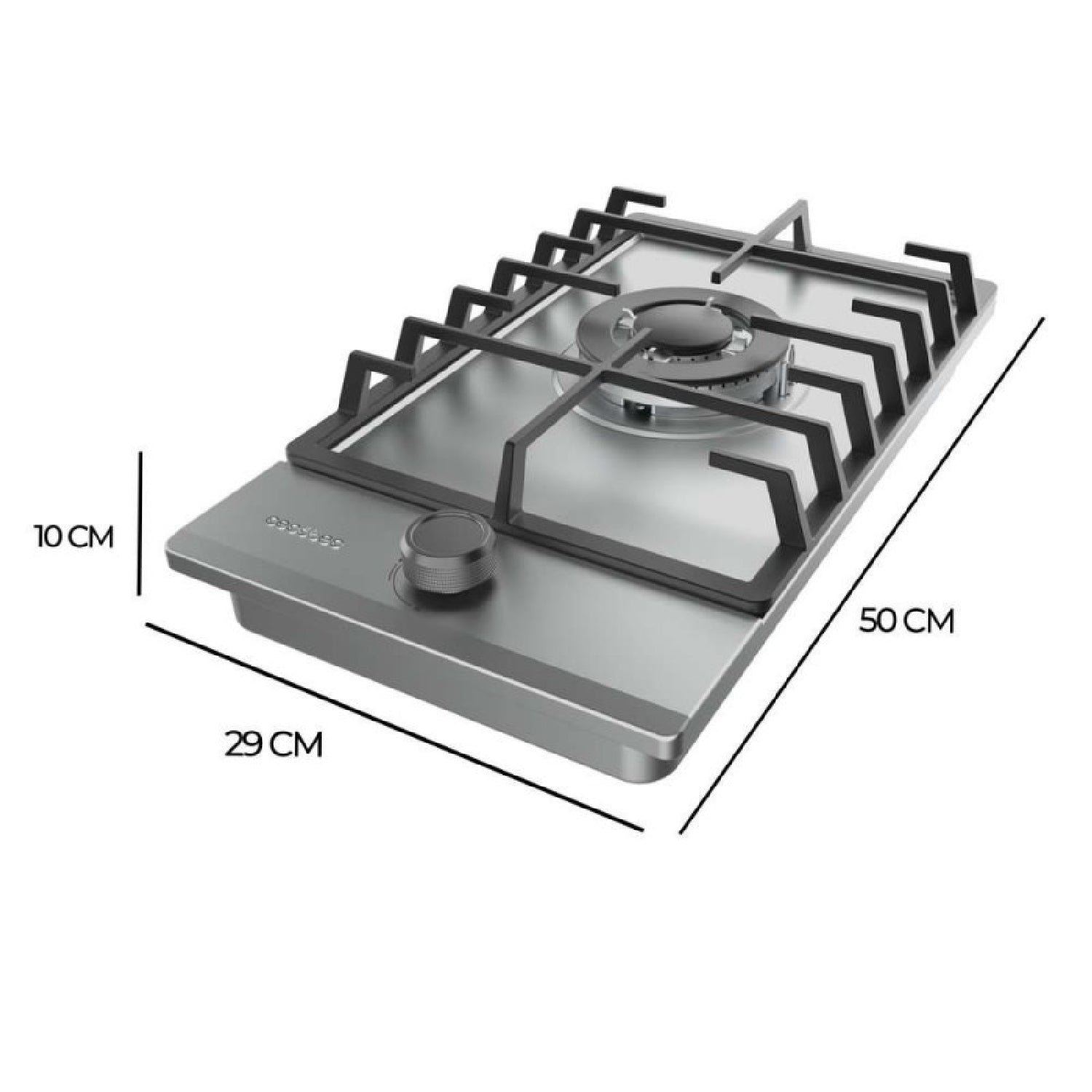Cecotec Placa De Gas Bolero Squad G 1200f Inox_3