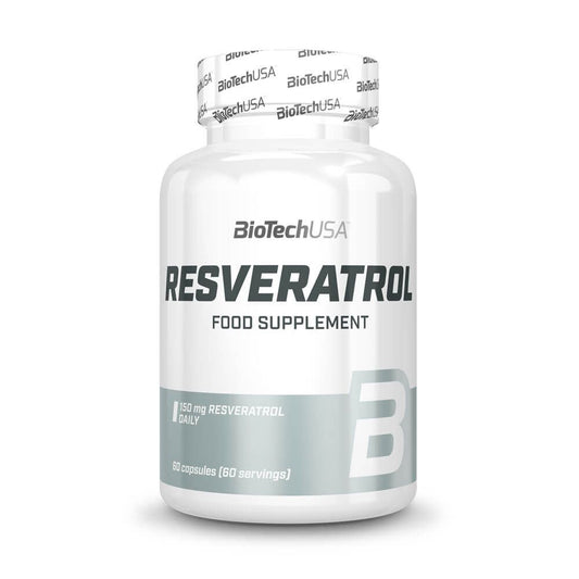 Resveratrol - 60 Cápsulas - Antioxidantes - Biotech Usa_0