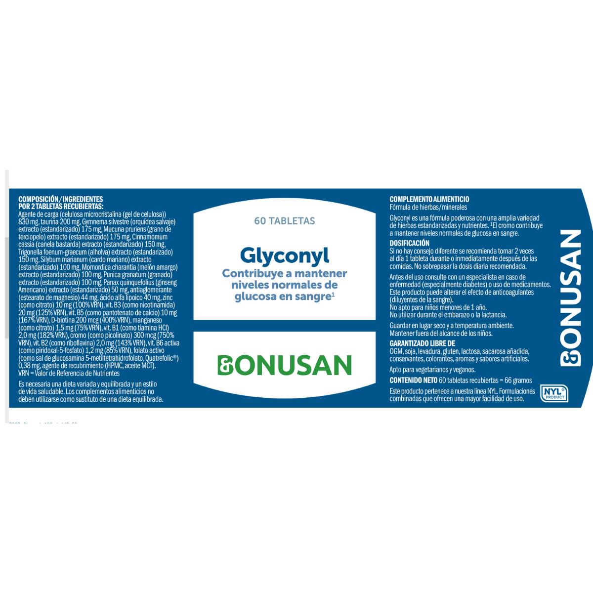 Glyconyl Expert Bonusan 60 comprimidos