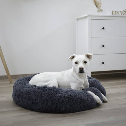 Kerbl Cama Para Perros Suave Fluffy Gris 18 Cm_1