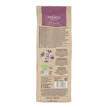 Café moído biológico intenso 250g