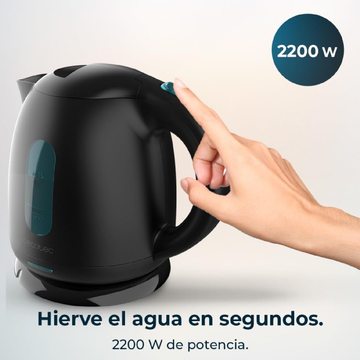 Cecotec Hervidor De Agua Thermosense 140 Black_3