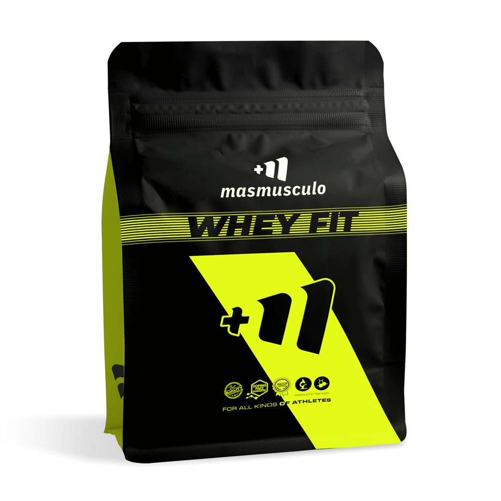 Whey Fit - 2kg - Fresa - Aumenta La Masa Muscular - Masmusculo_0