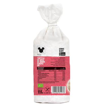 Bolinhos de Arroz Biológicos Ecocesta Edição Disney 115 g