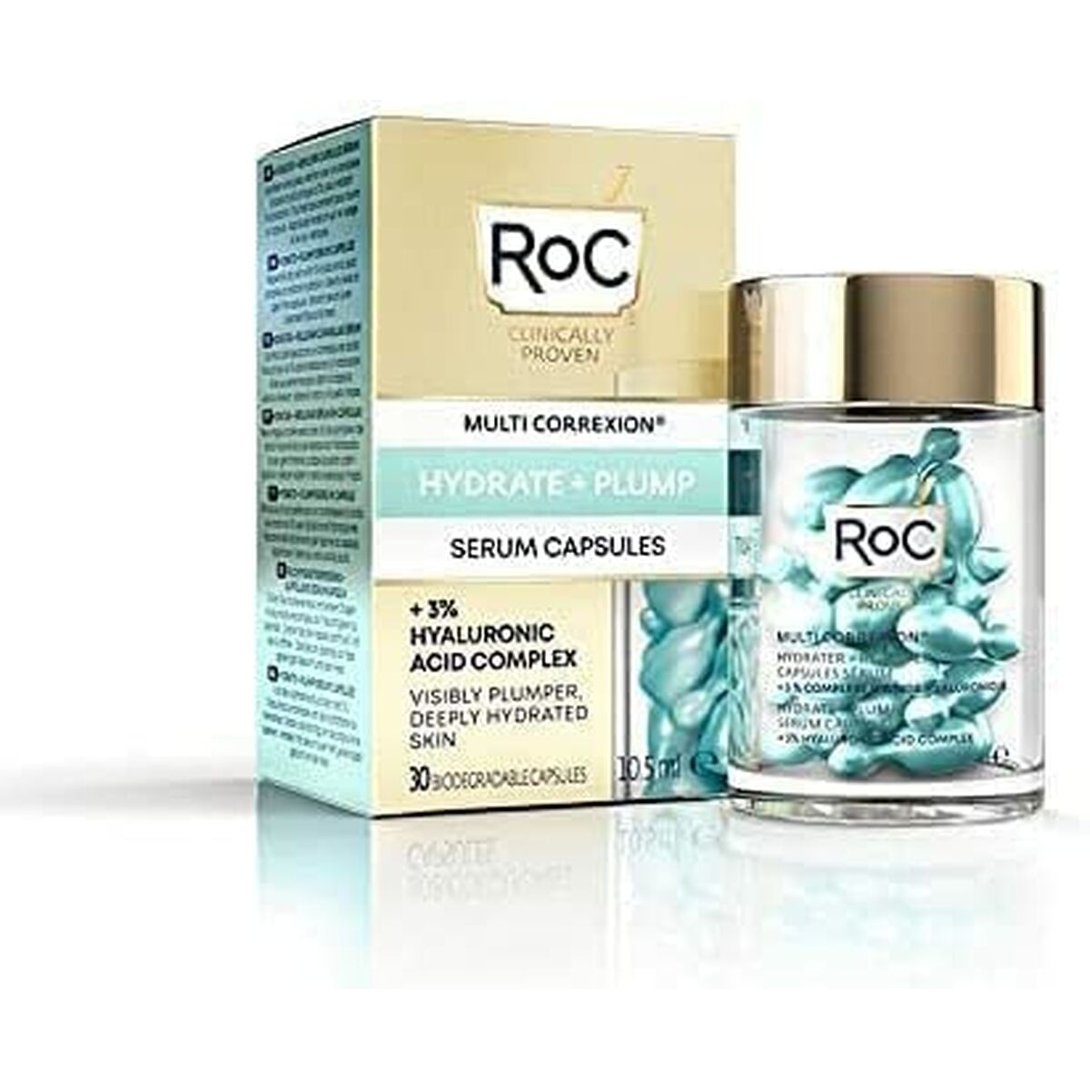 Sérum Facial Roc Multi Correxion Ácido Hialurónico 30 Cápsulas_0