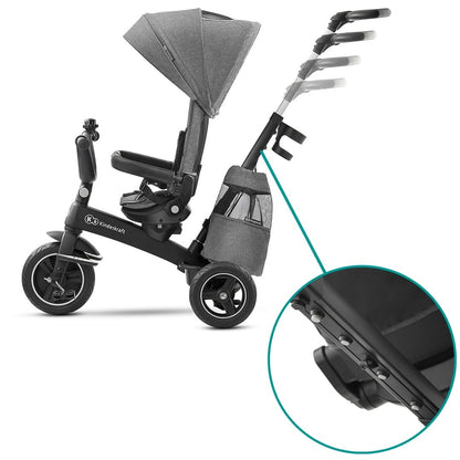 Triciclo Infantil Bidireccional Easytwist Platinum Grey_3
