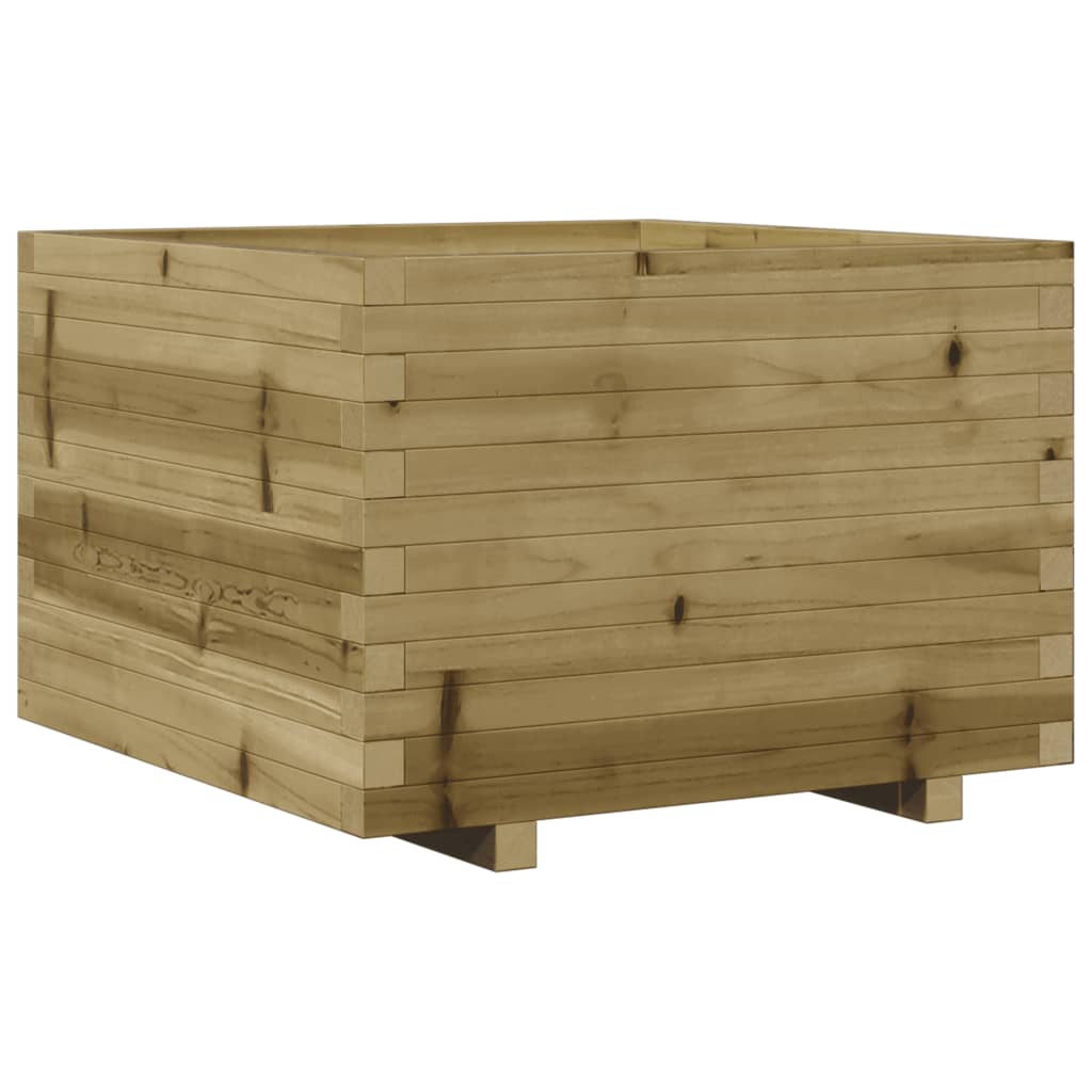 Jardinera Madera De Pino Impregnada 70x70x49,5 Cm_0