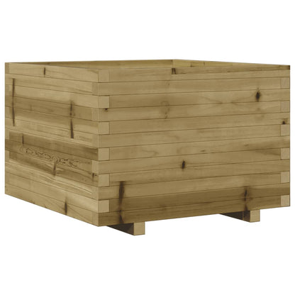 Jardinera Madera De Pino Impregnada 70x70x49,5 Cm_0