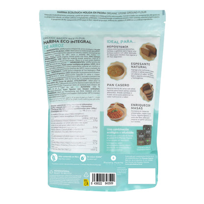Farinha de arroz integral Eco Planeta Huerto 800 g