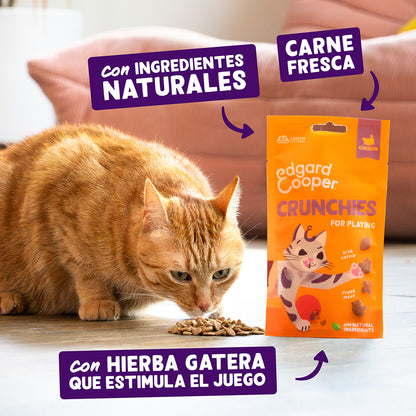Edgard Cooper Bolachas de Frango Petiscos Naturais para Gatos 50g