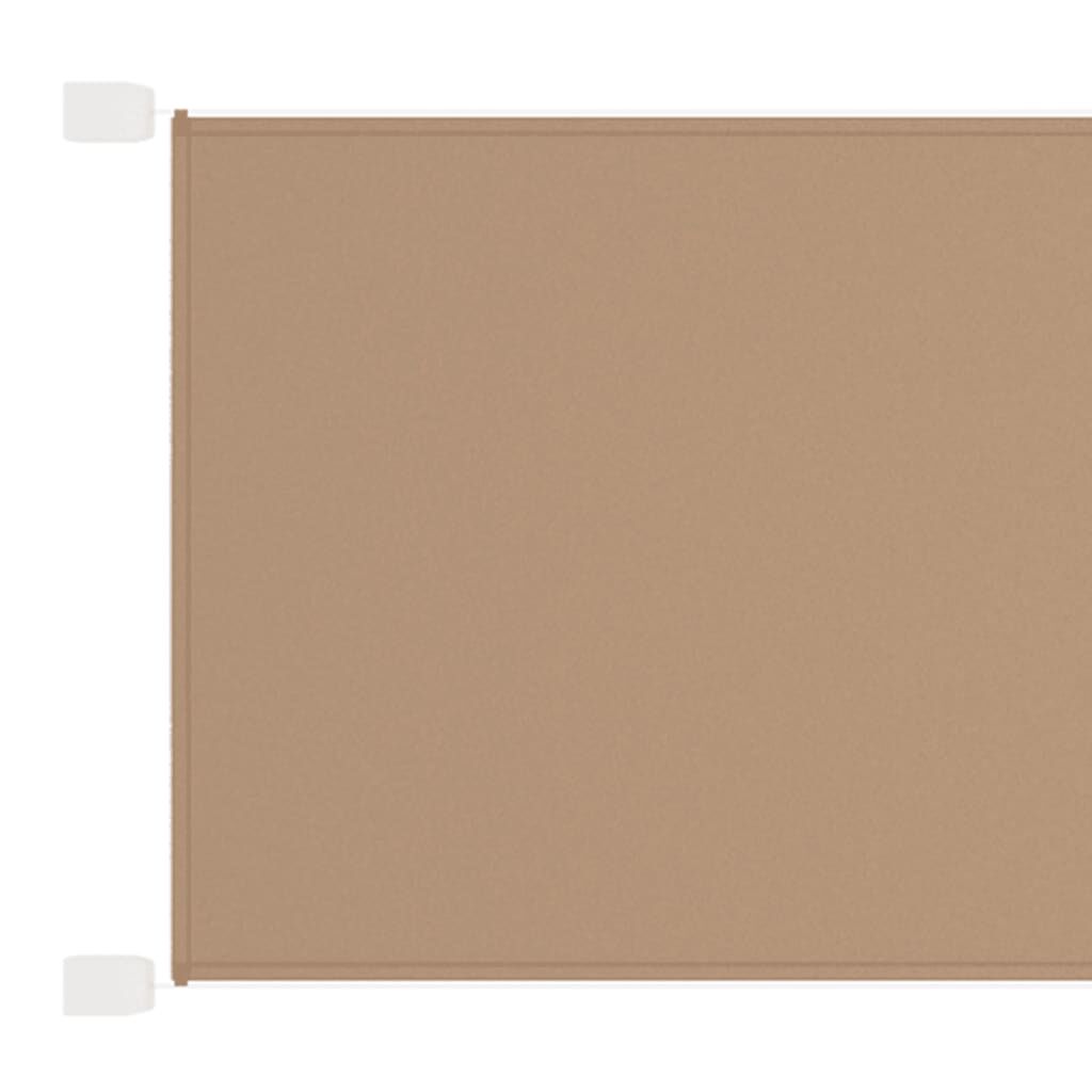 Vidaxl Toldo Vertical Tela Oxford Gris Taupé 100x270 Cm_0