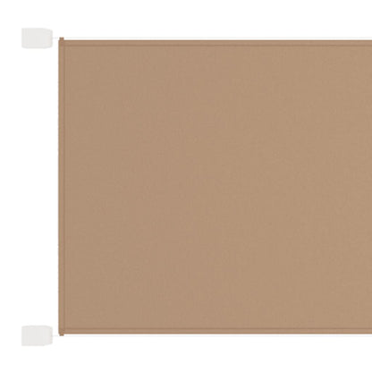 Vidaxl Toldo Vertical Tela Oxford Gris Taupé 100x270 Cm_0