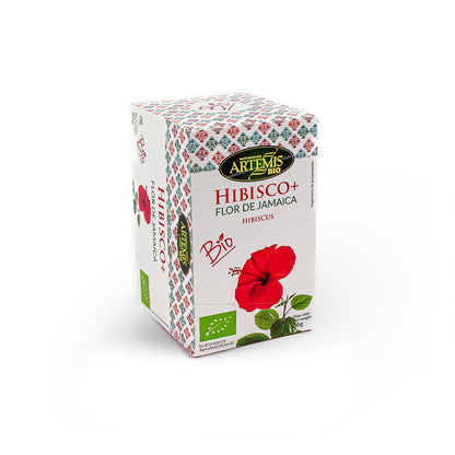 Infusão de hibisco, flor da Jamaica, Ártemis, 20 filtros.