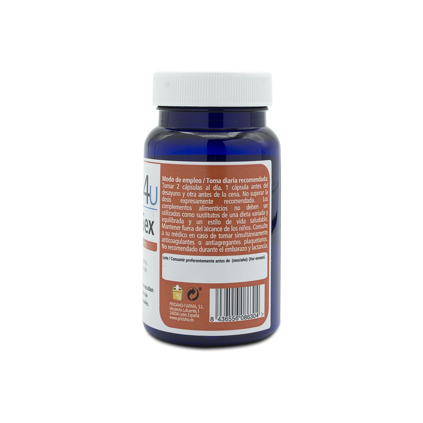 H4U Vigor sexo 30 cápsulas de 720 mg