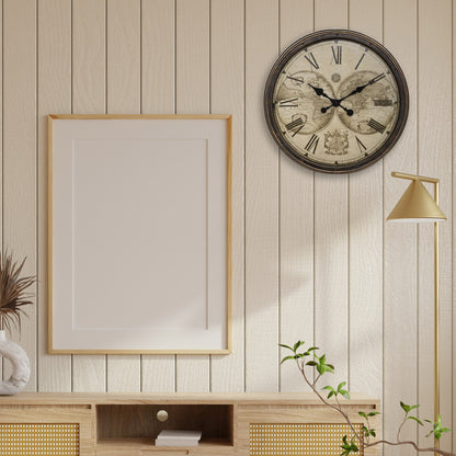 Wellhome - Reloj Mundial De Plástico Vintage_2