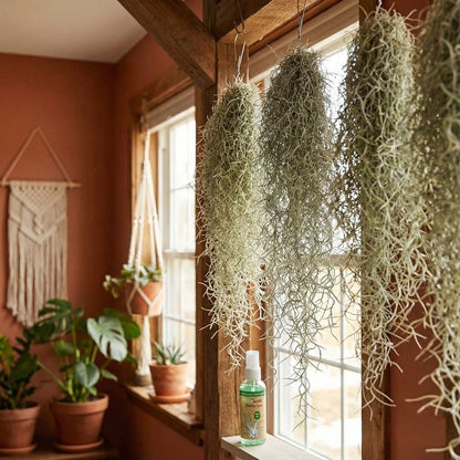 Tillandsia Usneoides 'musgo Español' - 6 Unidades - Planta Sin Tierra_2