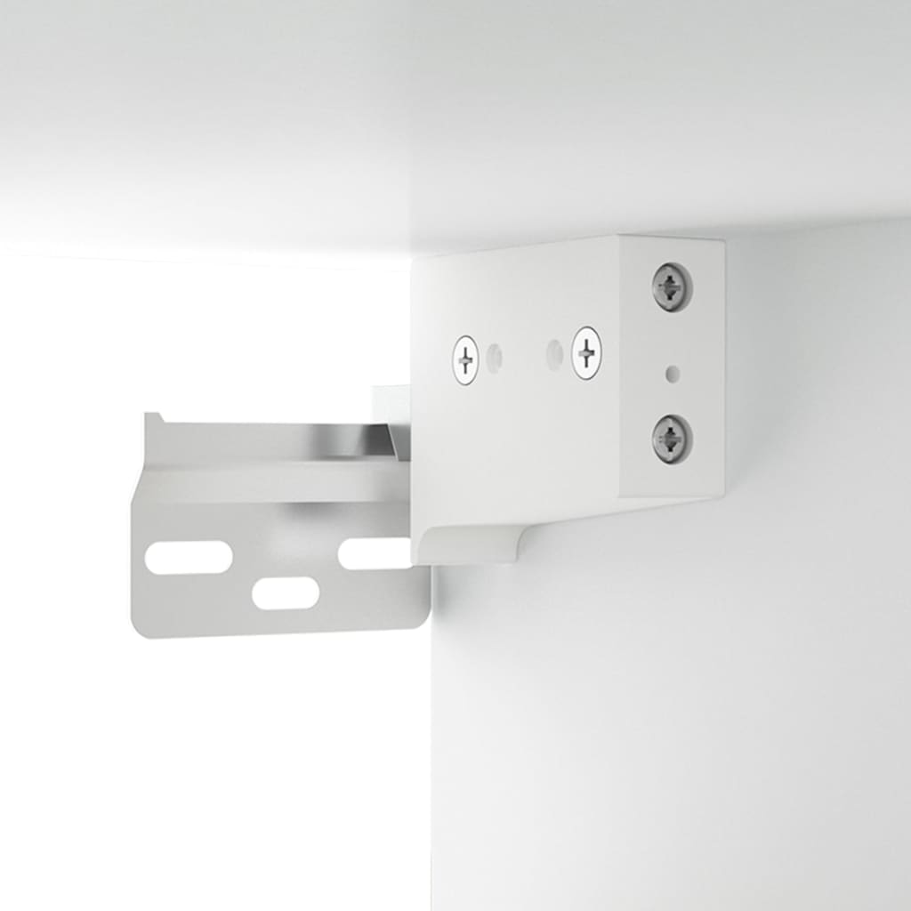 Armario Colgante De Pared Blanco 69,5x32,5x90 Cm / Vetonek_0
