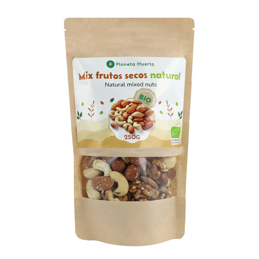 Mistura de frutos secos naturais ECO Planeta Huerto 250 g
