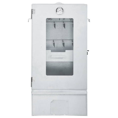 Horno Ahumador Barbacoa 1 Kg De Virutas De Madera 44,5x29x83 Cm / Vetonek_0