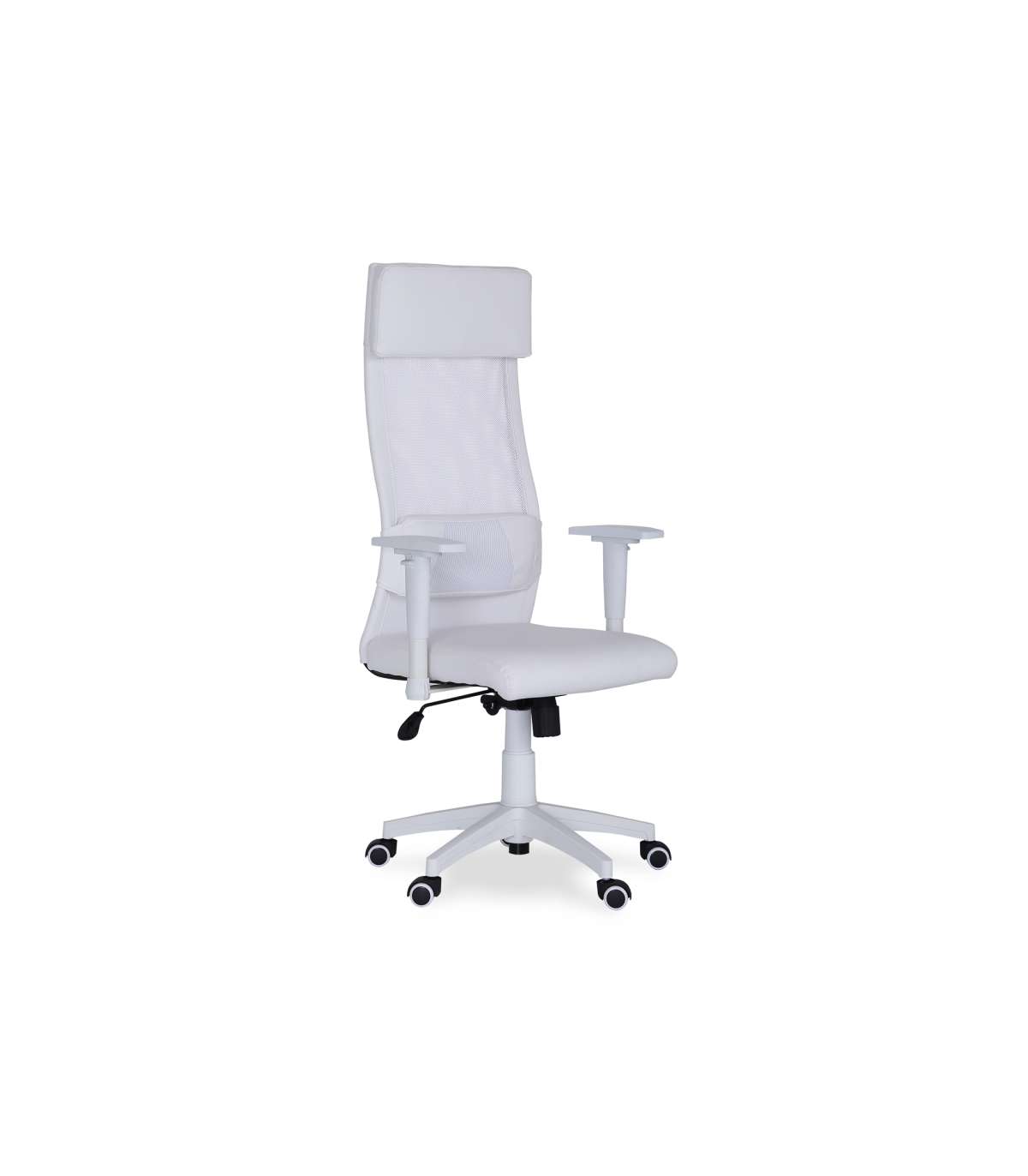 Sillón Despacho Regulable En Altura Airflow En Color Blanco 120/128cm(alto) 65cm(ancho) 6_0