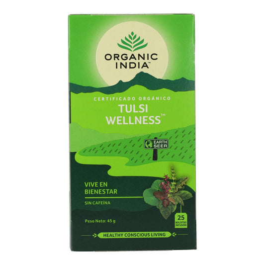 Tulsi Wellness Organic India 25 saquetas