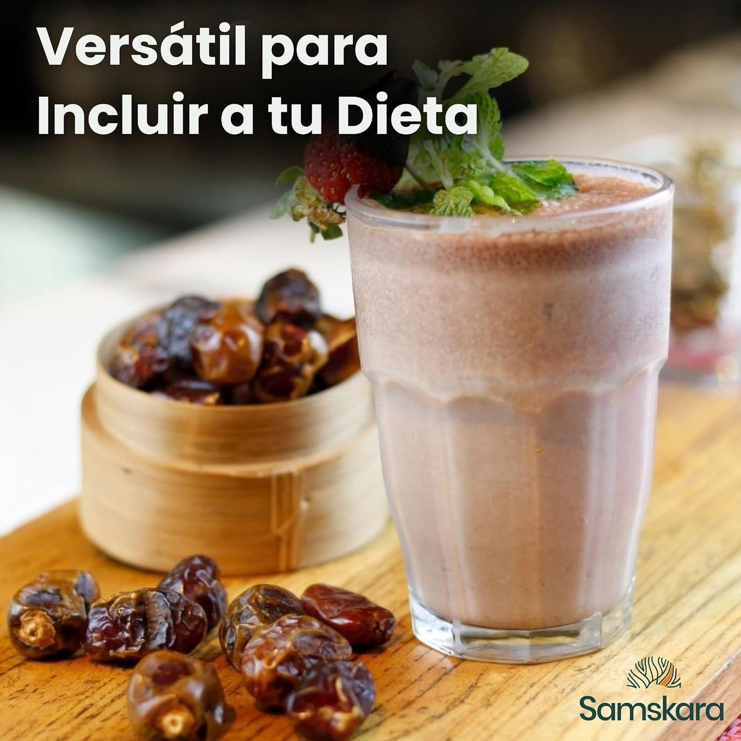 Pasta De Dátiles Suave Bio - 1kg | Superalimento Ecológico Vegano Para Batidos, Smoothies Y Zumos_4