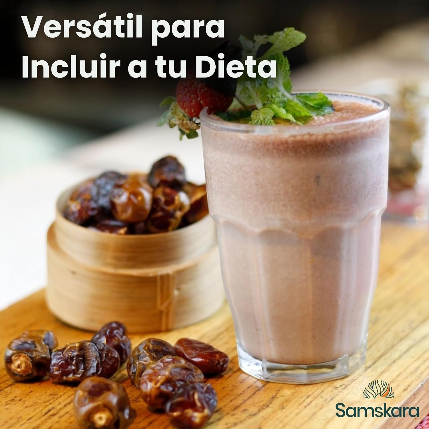 Pasta De Dátiles Suave Bio - 1kg | Superalimento Ecológico Vegano Para Batidos, Smoothies Y Zumos_4