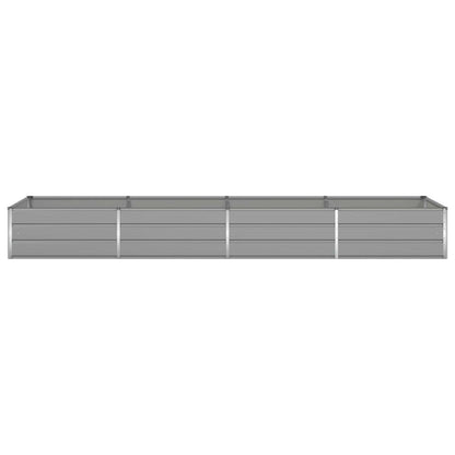 Jardinera Gris Claro 385 X 100 X 45 Cm Acero Galvanizado_4