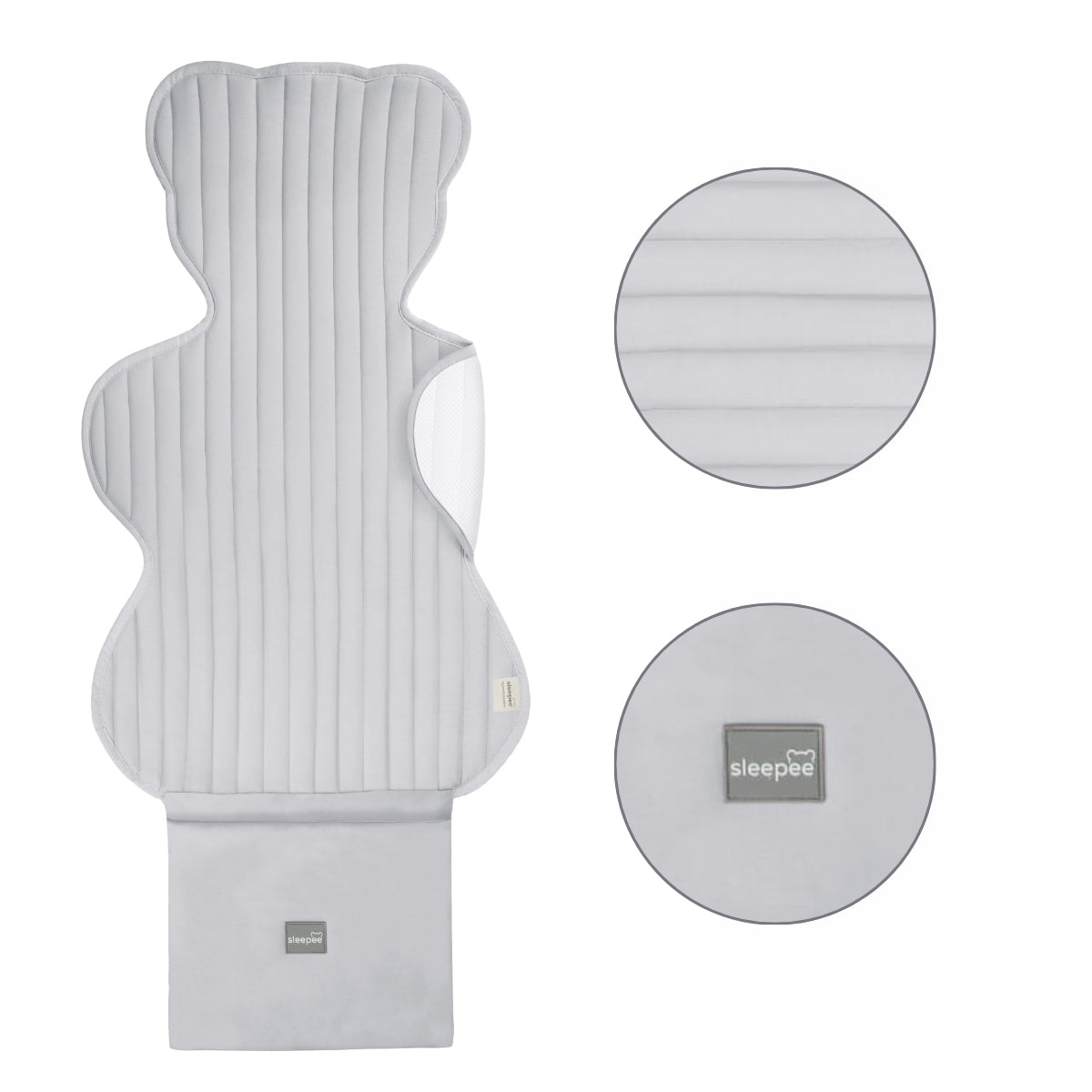 Cambiador Portátil De Viaje Bebé Grey_1