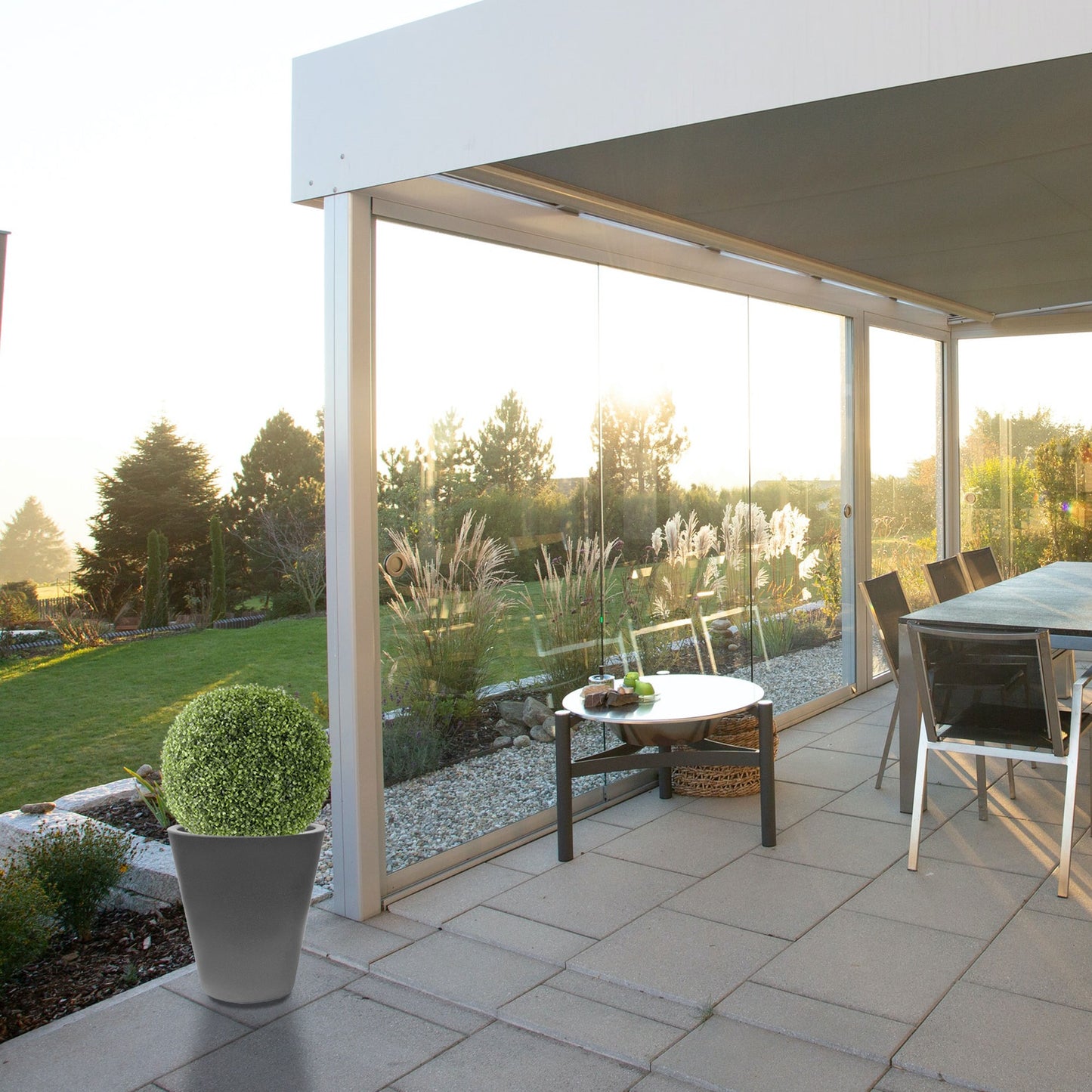 Macetero De Polietileno Topo 50x50 Cm