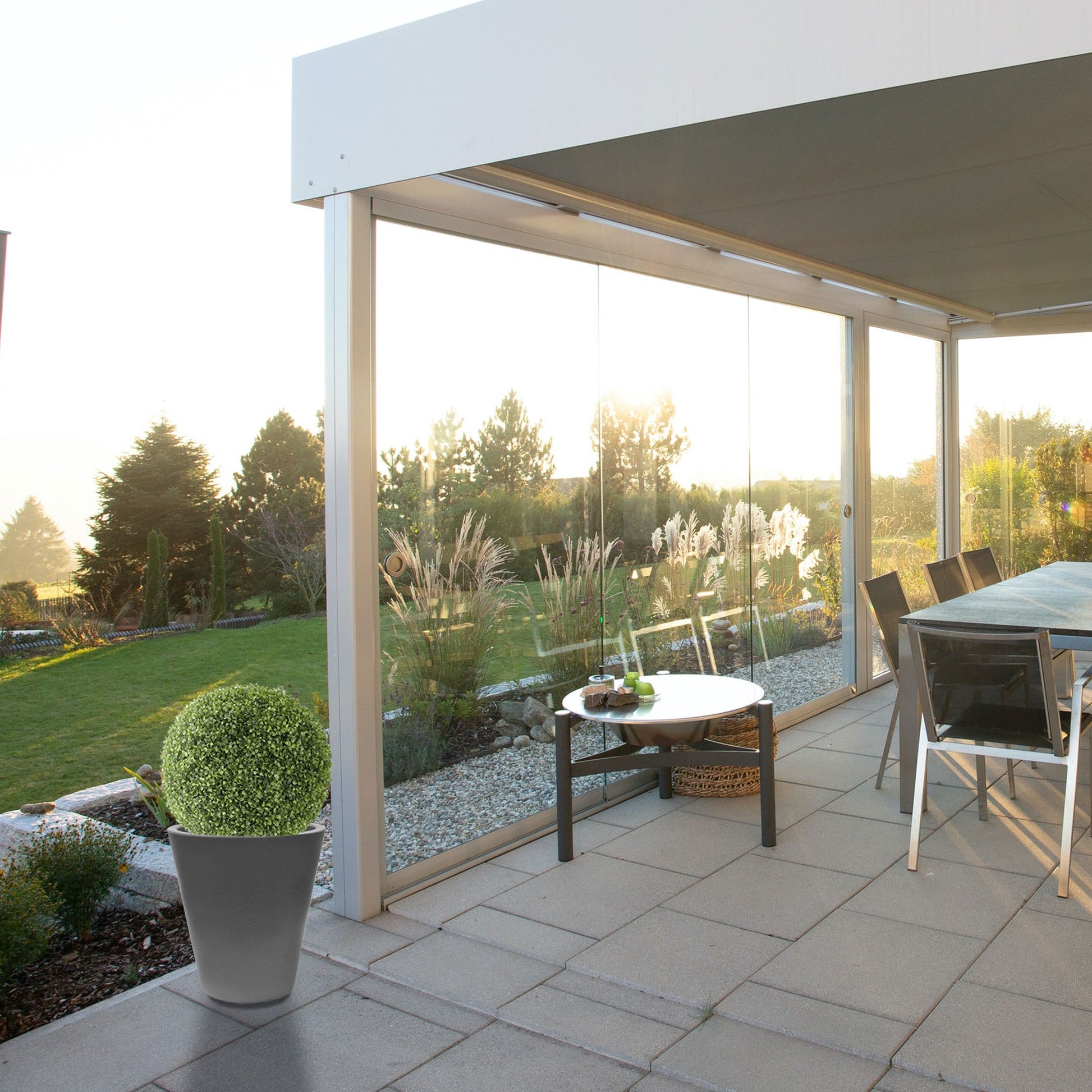 Macetero De Polietileno Topo 50x50 Cm