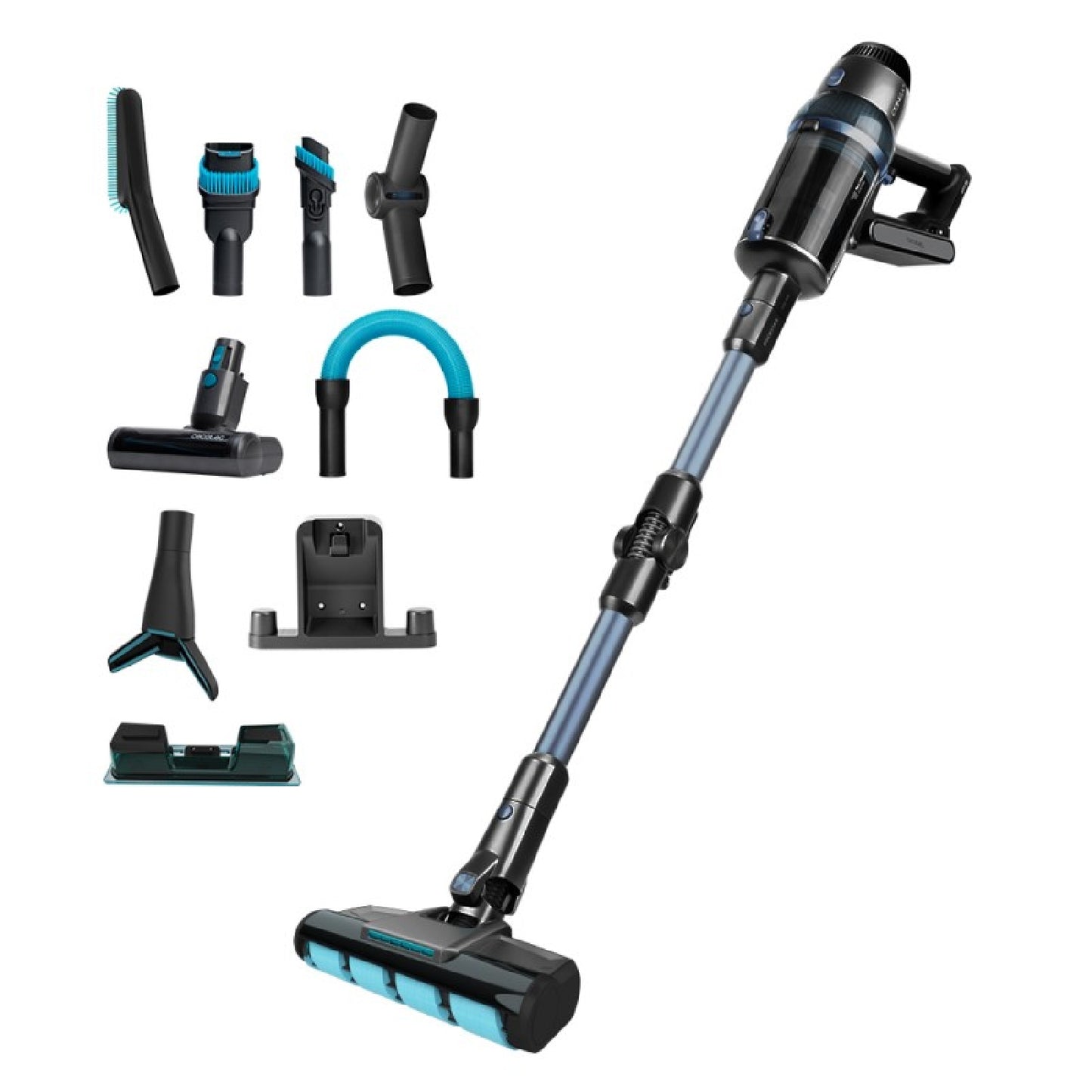 Cecotec Aspirador Escoba Digital Sin Cable Conga Rockstar 3000 Advance Ergowet. 4 En 1 680 W Y 26 Kpa Cepillo Jaliscazo_0