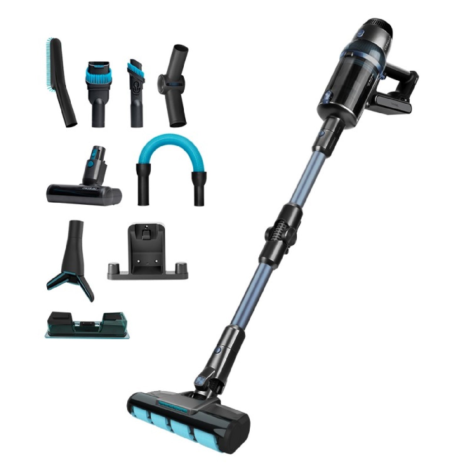 Cecotec Aspirador Escoba Digital Sin Cable Conga Rockstar 3000 Advance Ergowet. 4 En 1 680 W Y 26 Kpa Cepillo Jaliscazo_0
