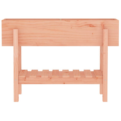 Arriate Elevado Jardín Madera Maciza Abeto Douglas 101x30x69 Cm_3