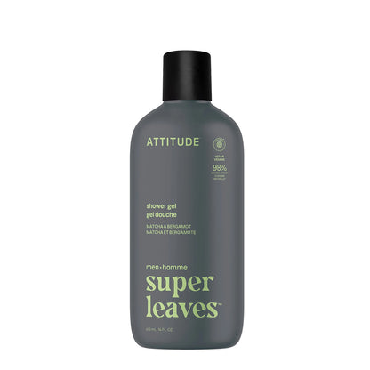 Super Leaves Men Gel de Banho Matcha e Bergamota 415 ml