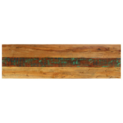 Mesa Consola Madera Maciza Reciclada 120x35x76 Cm_2