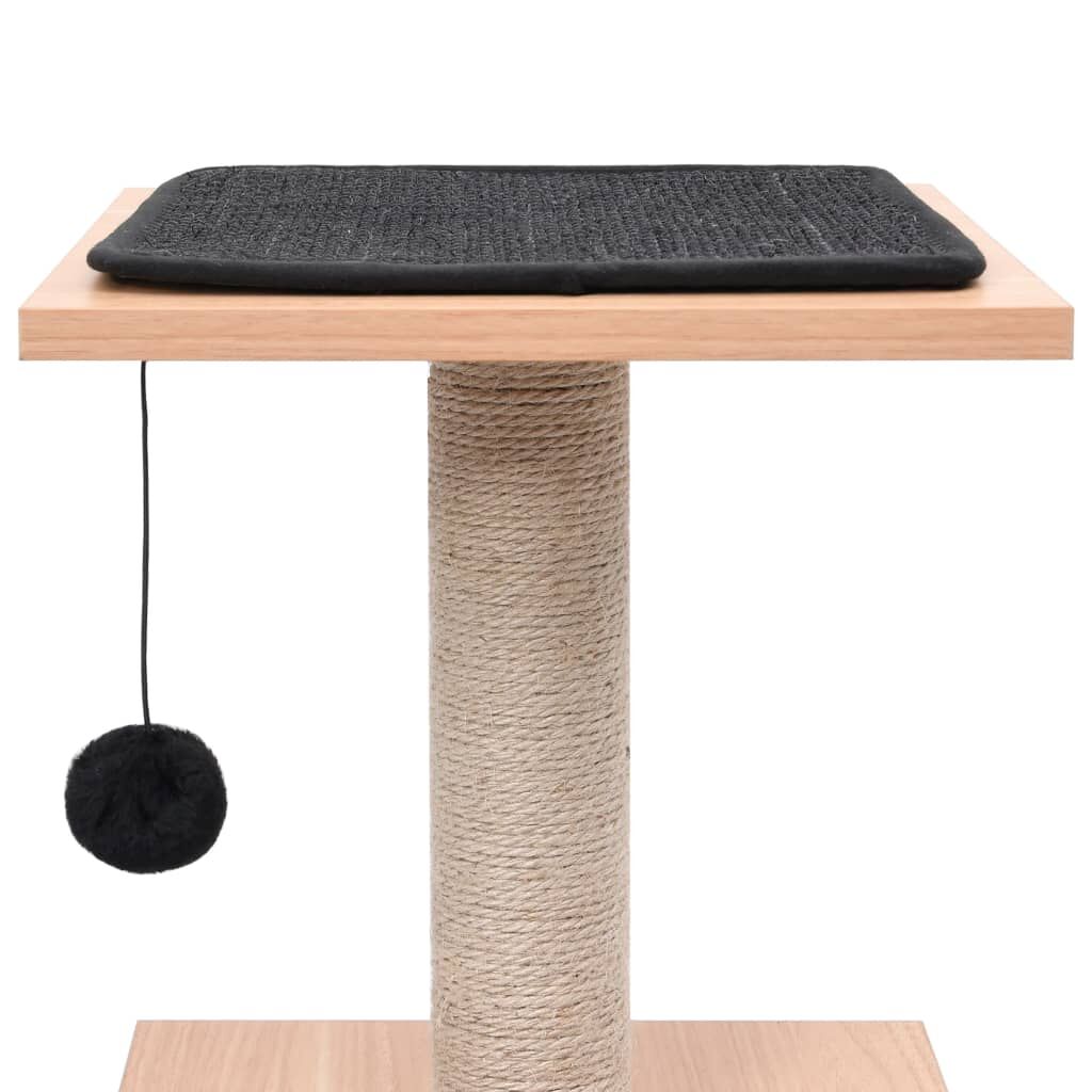 Vidaxl Rascador Para Gatos Con Alfombra Rascadora De Sisal 62 Cm_3