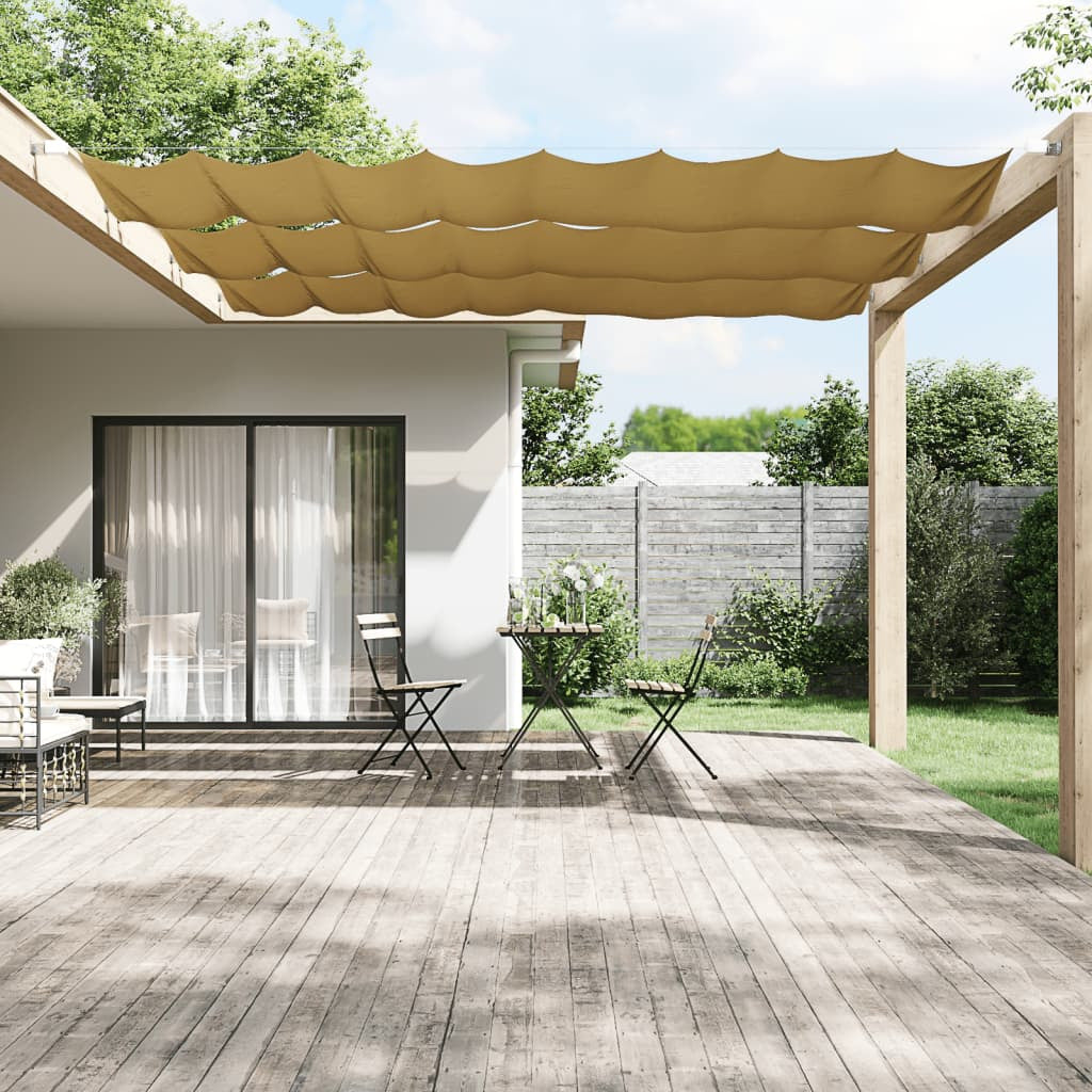 Vidaxl Toldo Vertical Beige 60x360 Cm Tela Oxford_1