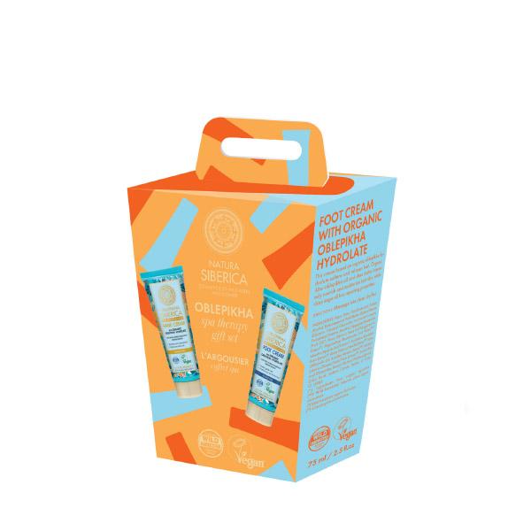 Pacote de oferta de terapia de spa Oblepikha Natura Siberica