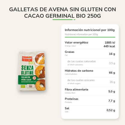 Información nutricional