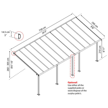 Pérgola anexa Olympia 739x294 branca 
